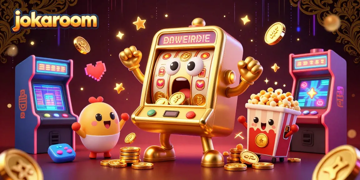 Spin to win at jokaroom with jackpot-winning slot machines and vibrant arcade games.
